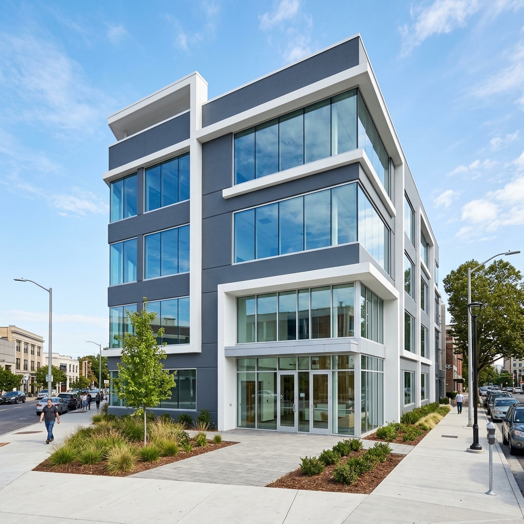 JTA commercial painting project